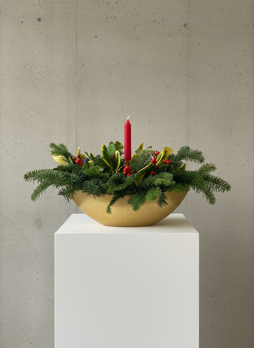 Golden Table Centrepiece